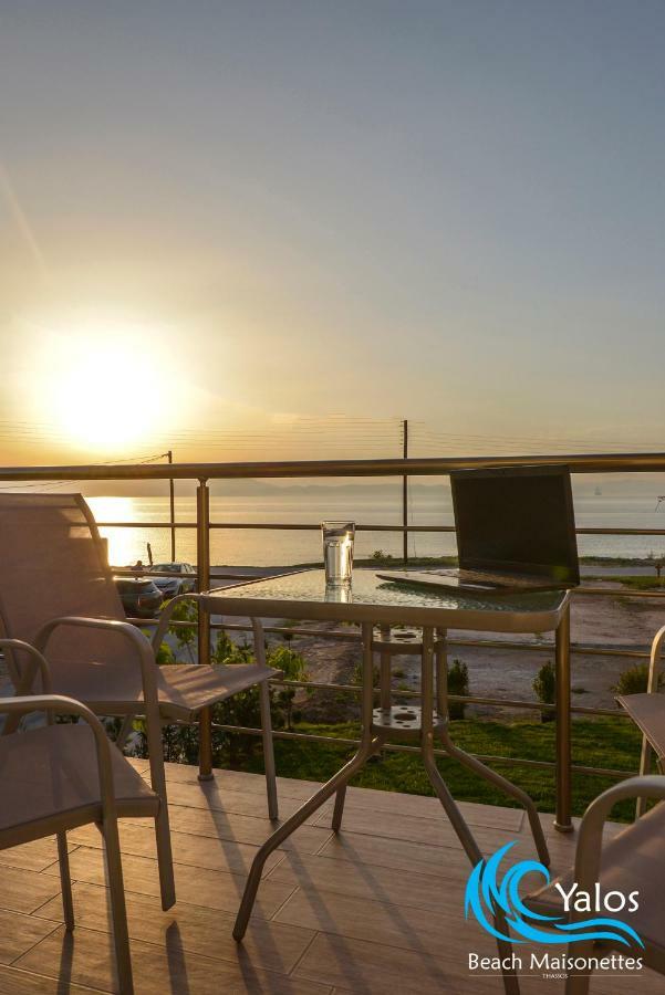 Yalos Beach Maisonettes Скала Сотирос Екстериор снимка